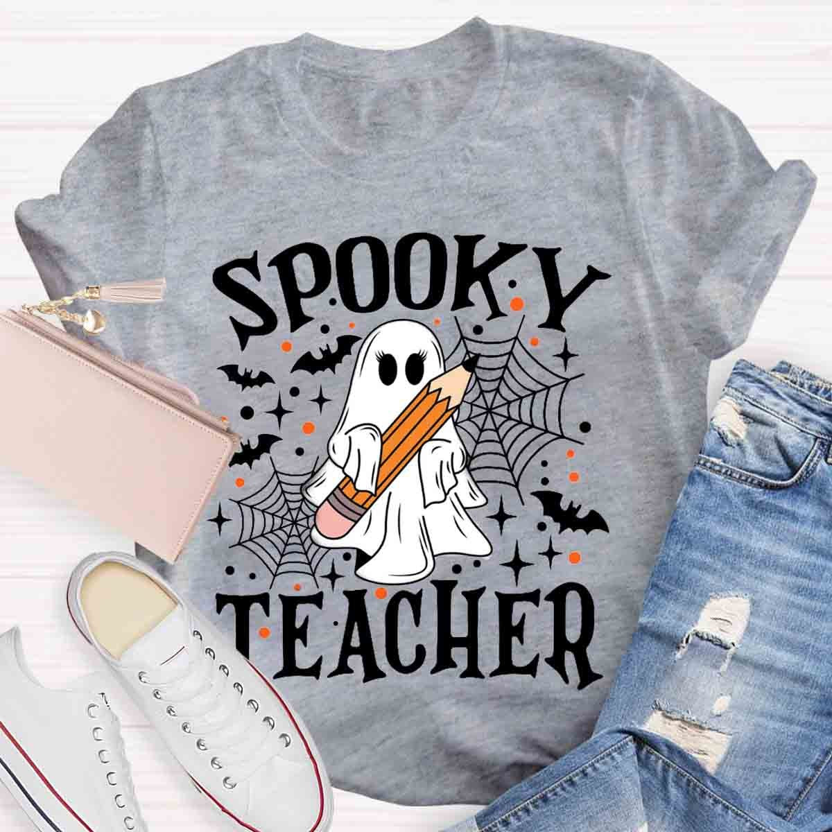 Halloween Spooky Teachers T-Shirt