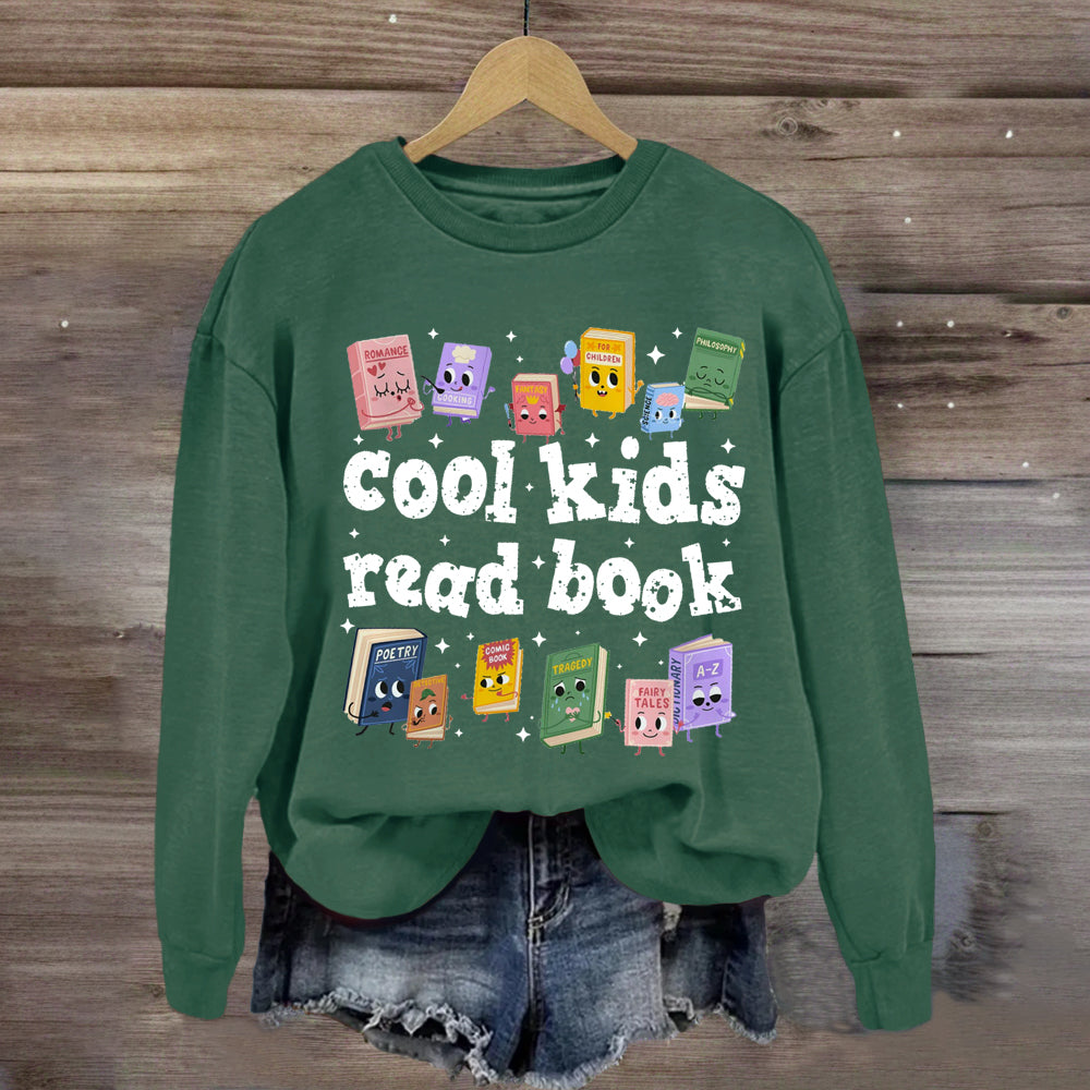 Cool Kids Read Book Sweatshirt