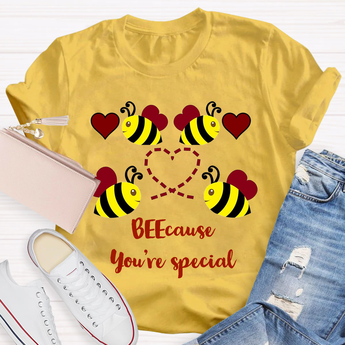 Because You Are Special Teacher T-Shirt