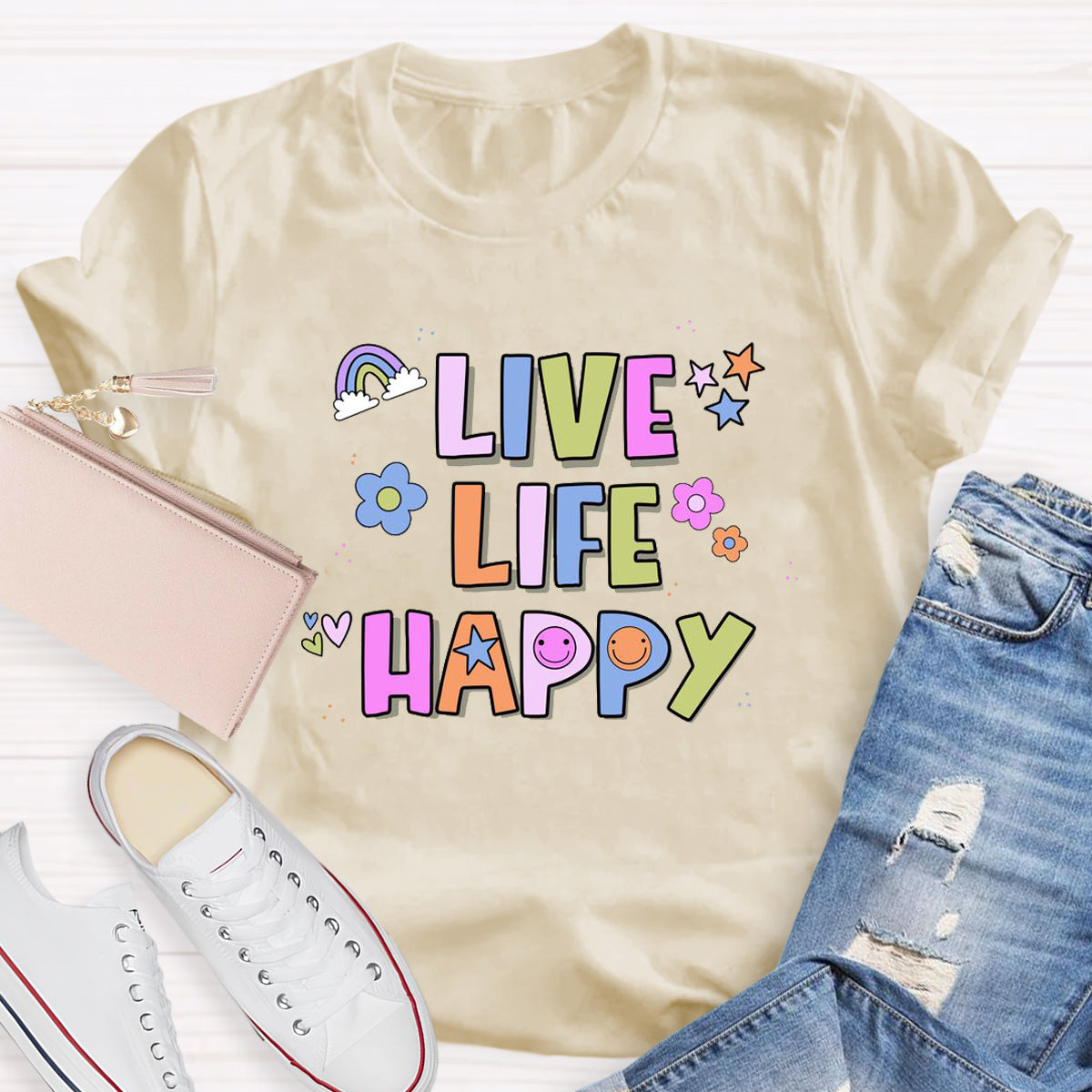 Live Life Happy T-Shirt