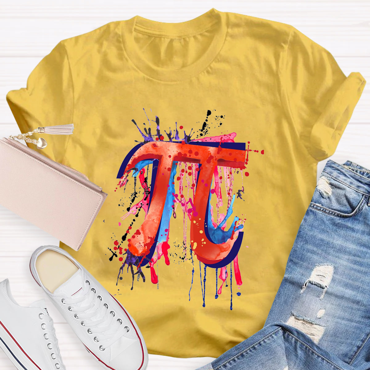 Mathematics Pi Teacher T-Shirt