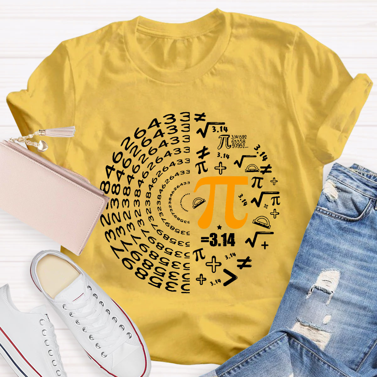 Funny Pi Day Math Teacher T-Shirt