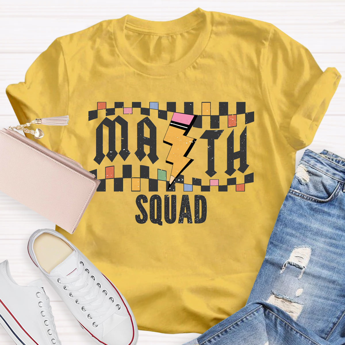 Math Squad Teacher T-Shirt