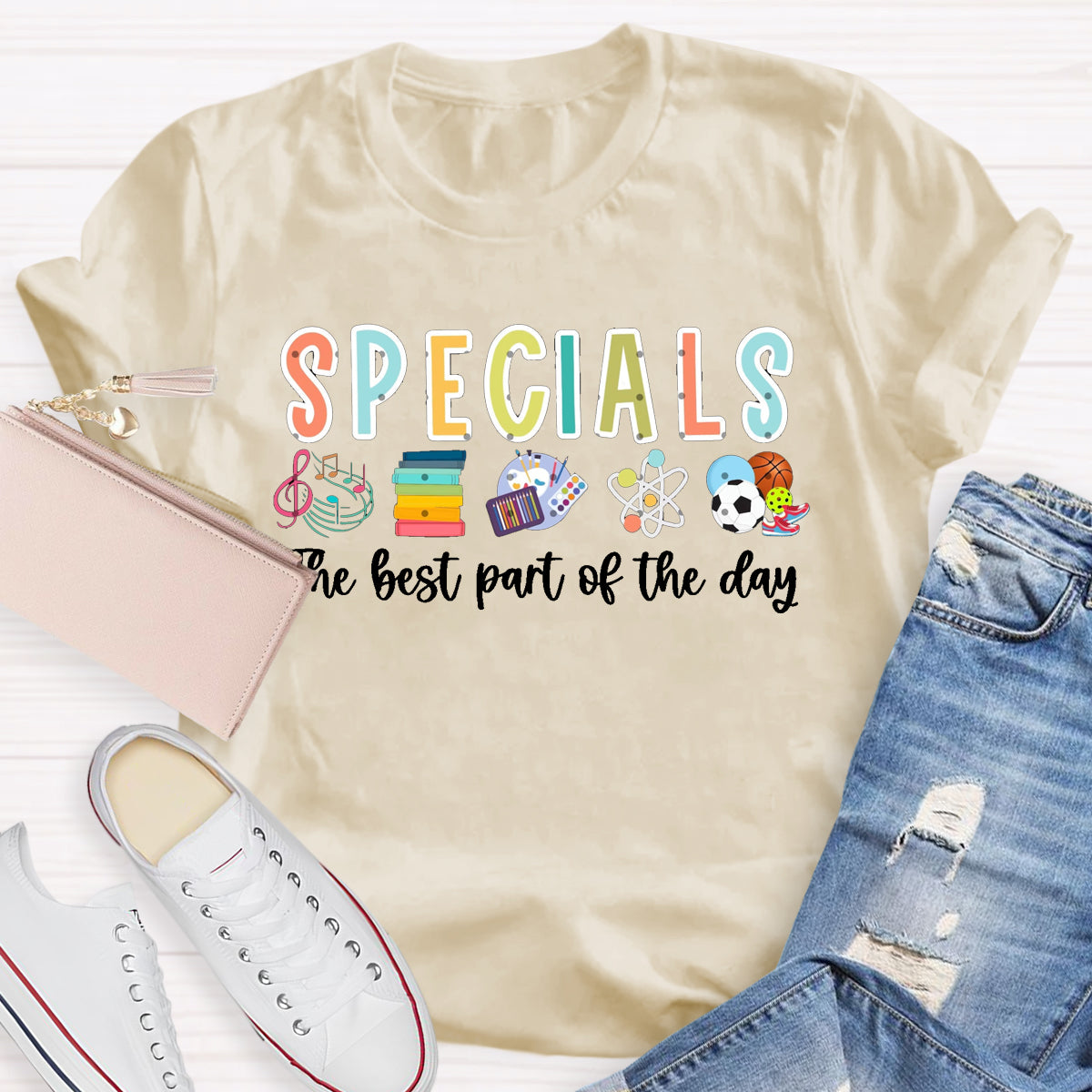 Specials The Best Part Of The Day Teacher T-Shirt