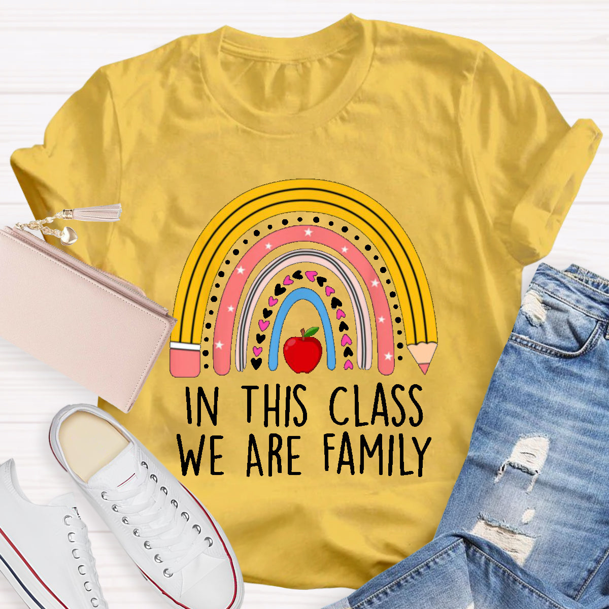 In This Class We Are Family T-Shirt