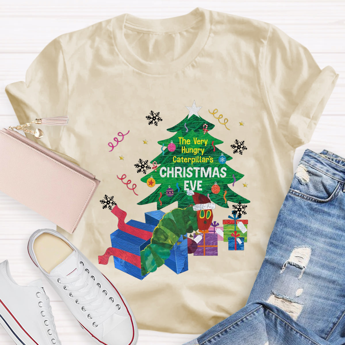 The Very Hungry Caterpillar's Christmas Eve T-Shirt