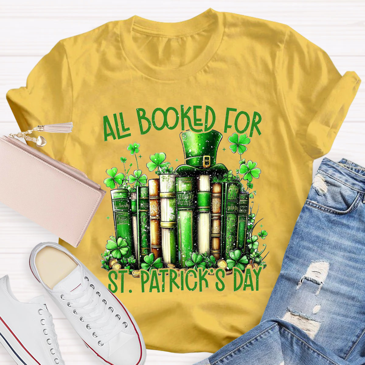 All Booked For St. Patrick'S Day T-Shirt