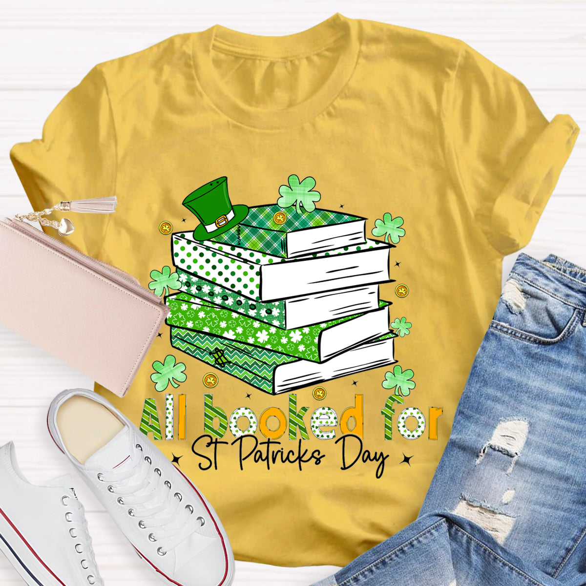 All Booked For St Patrick'S Day T-Shirt