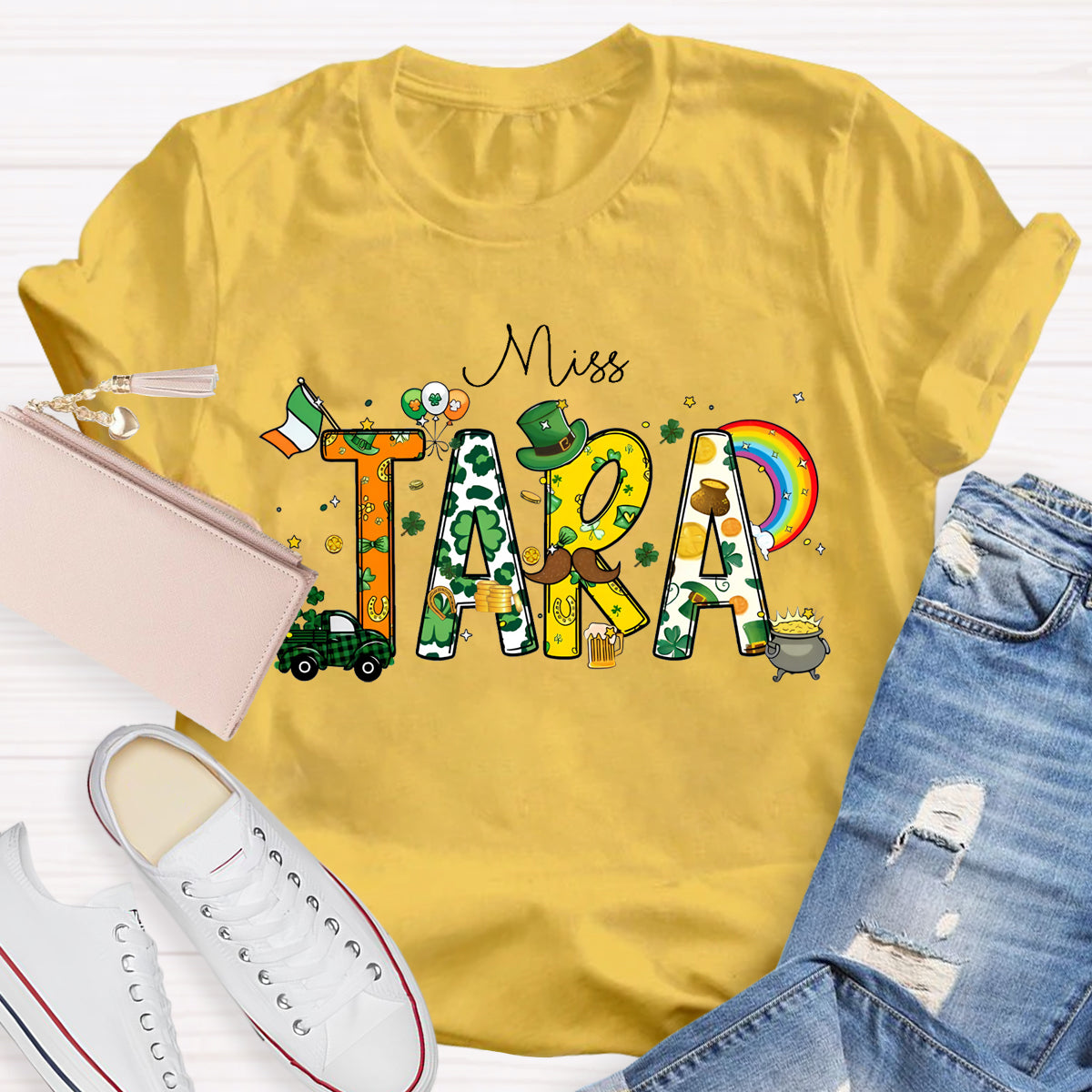 Personalized Name St. Patrick's Day T-Shirt