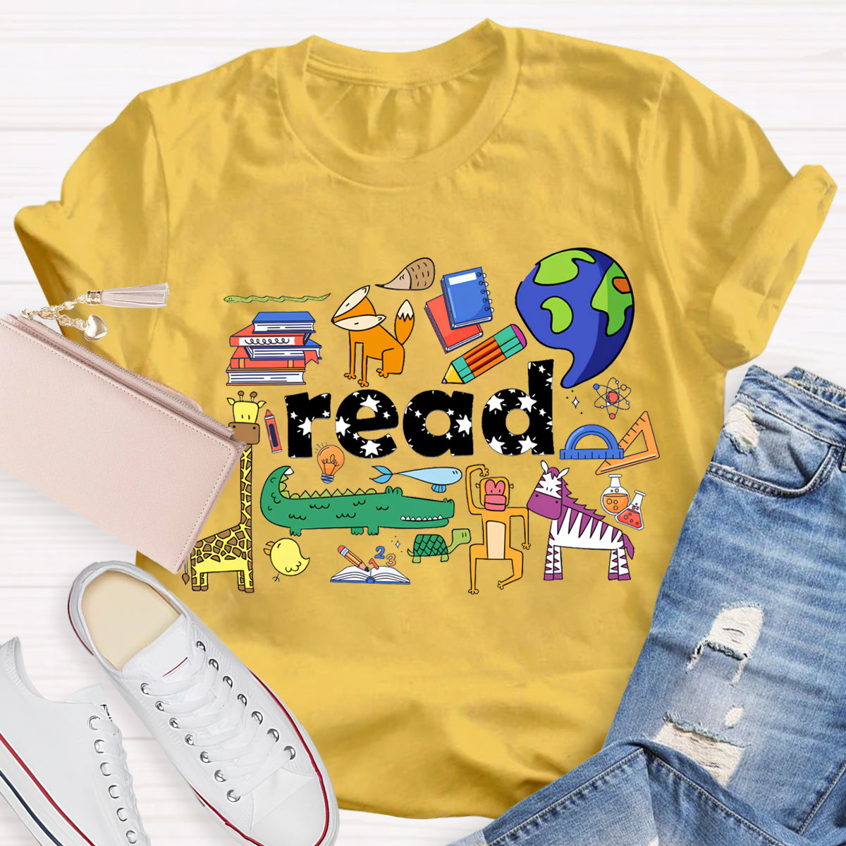 Read Children's Books Teacher T-Shirt