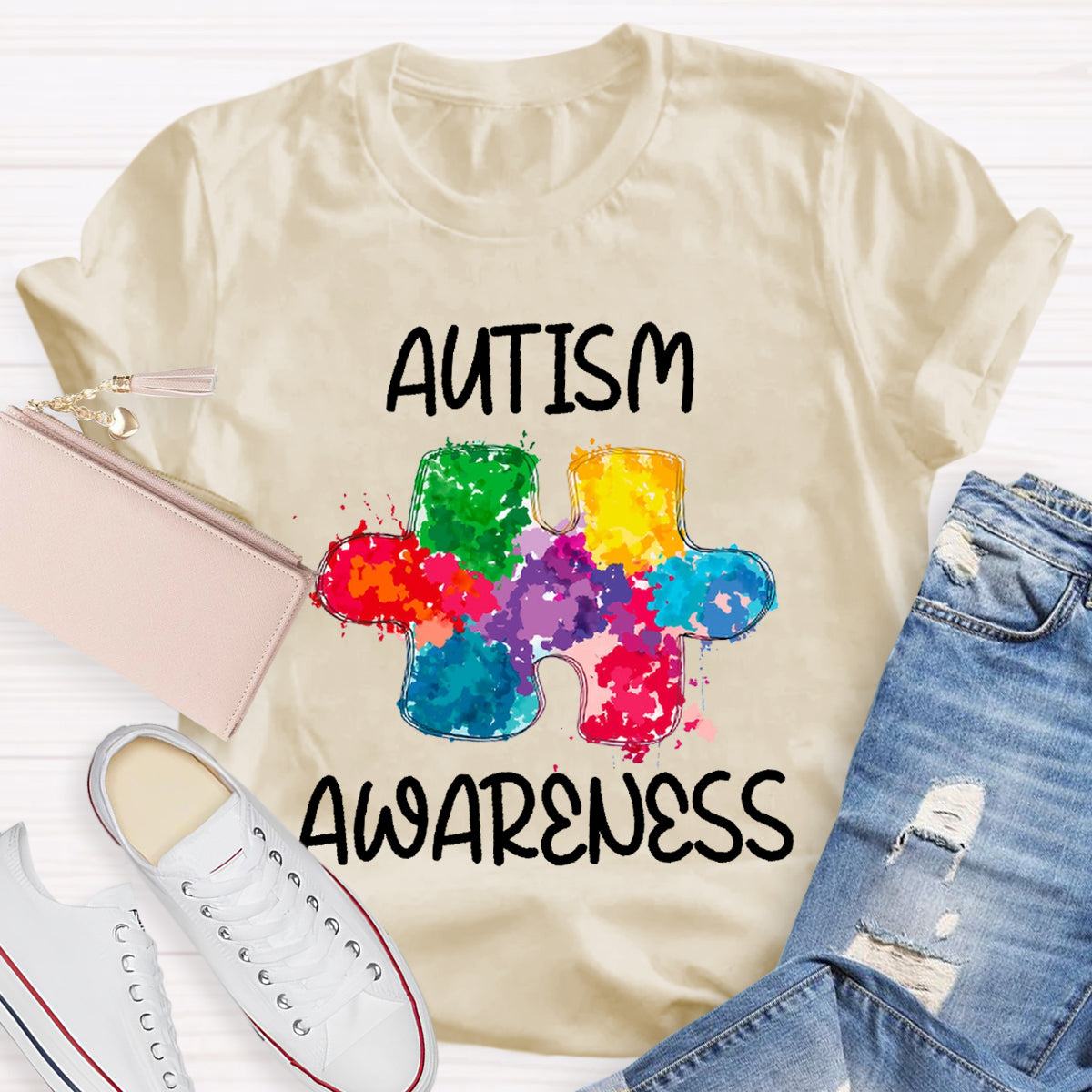 Autism Awareness Teacher T-Shirt