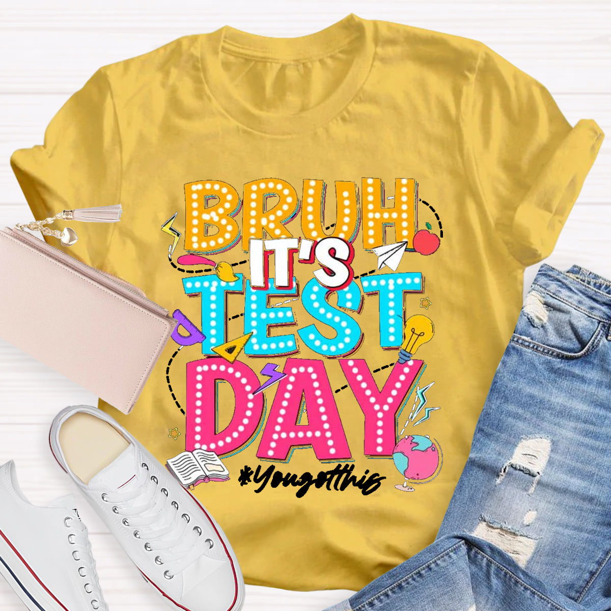 Bruh This Test Day T-Shirt