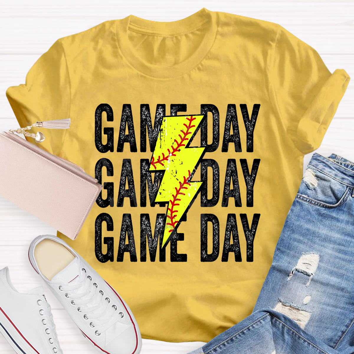 Game Day Lightning Bolt T-Shirt