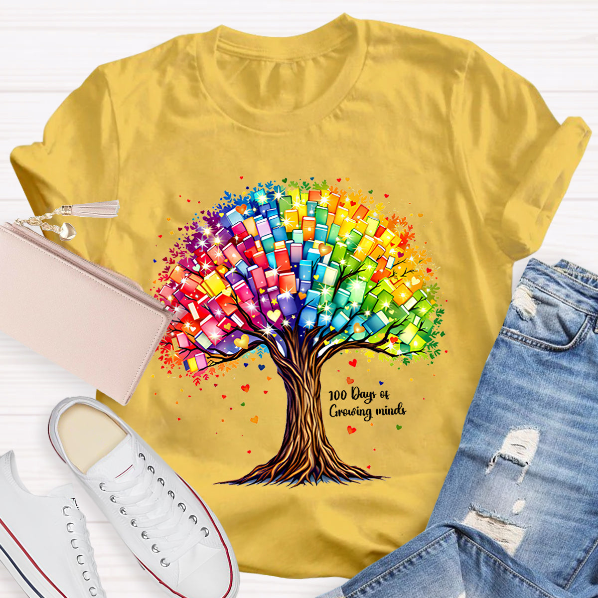 100 Days Of Growing Minds T-Shirt