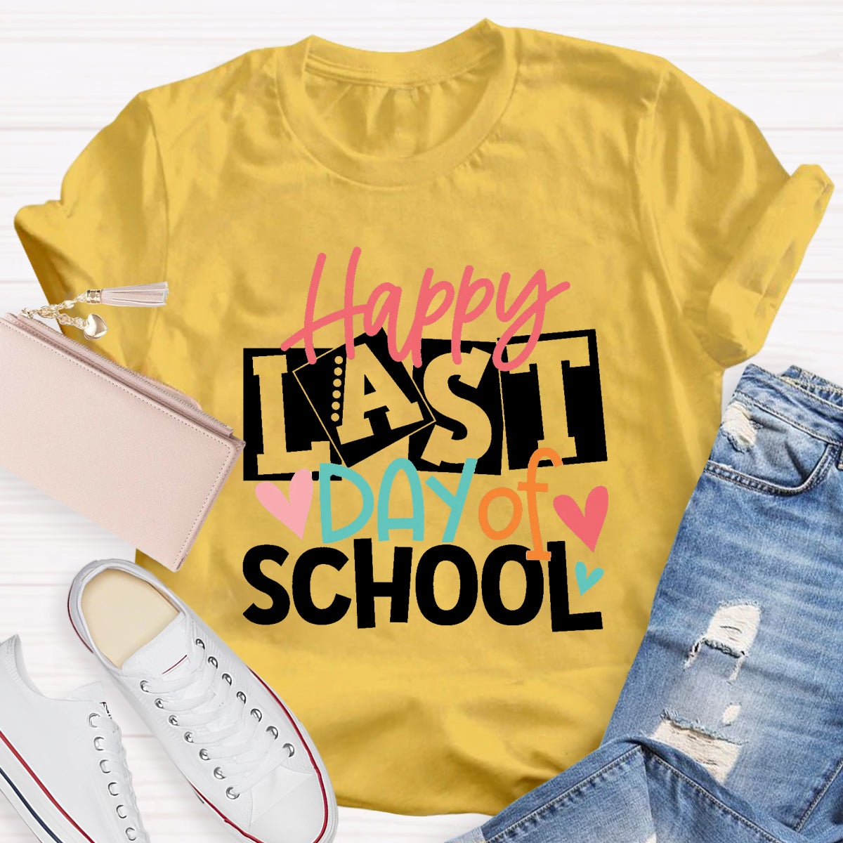 Happy Last Day Of School Card T-Shirt