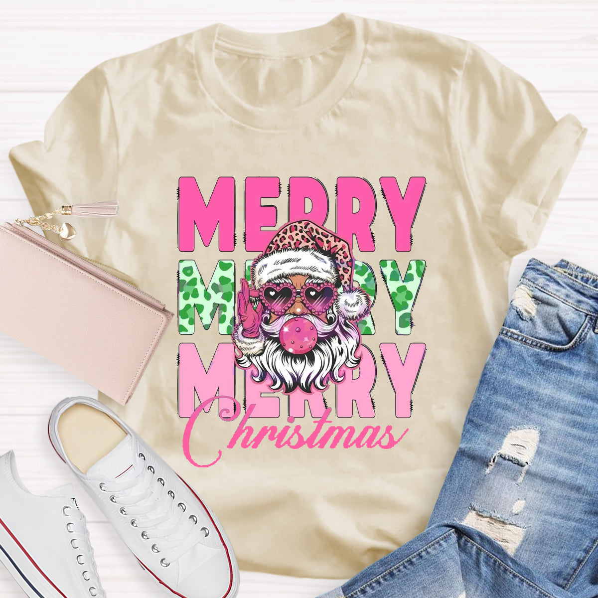 Merry Christmas Santa Claus T-Shirt