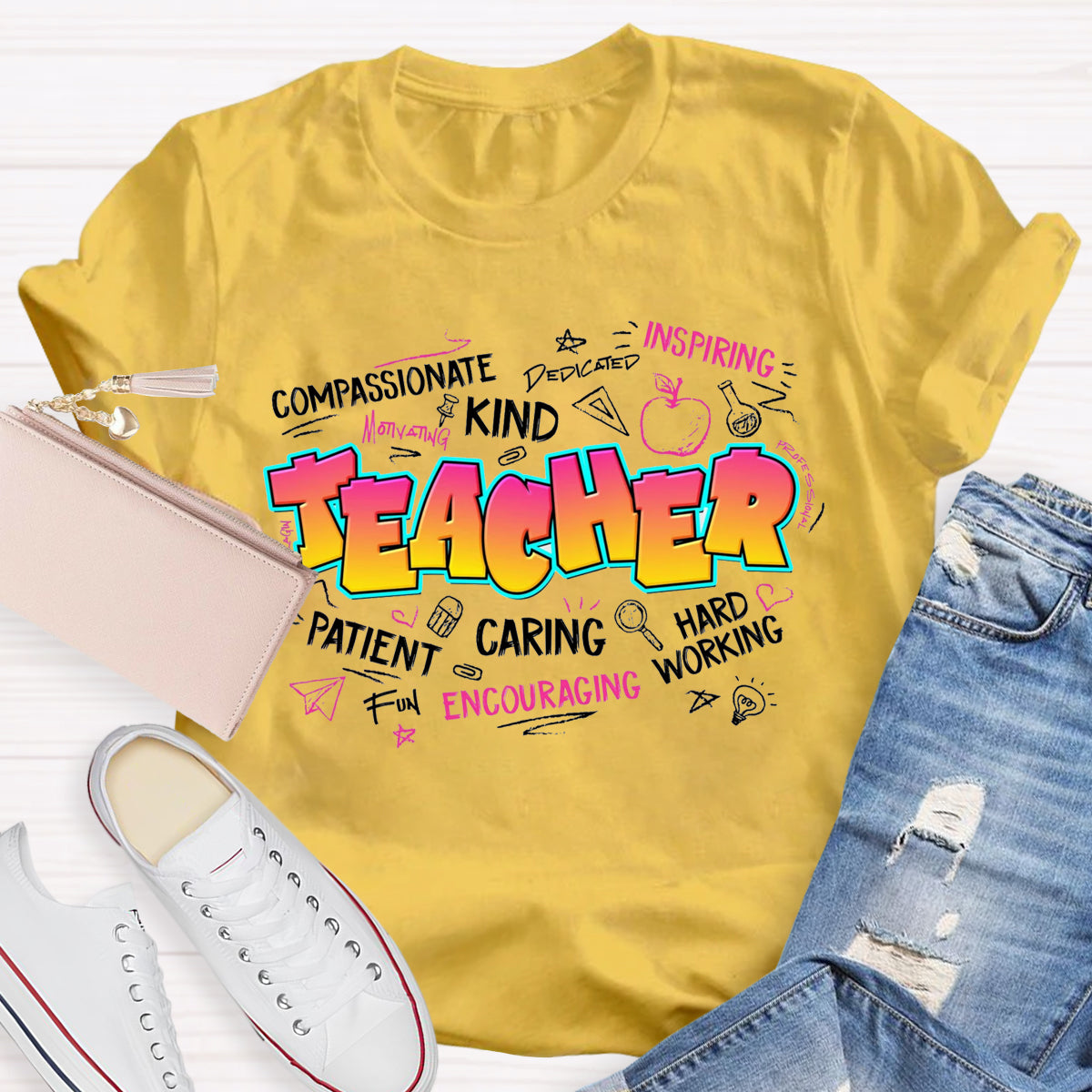 Teachers Radiating Excellence Teacher T-Shirt