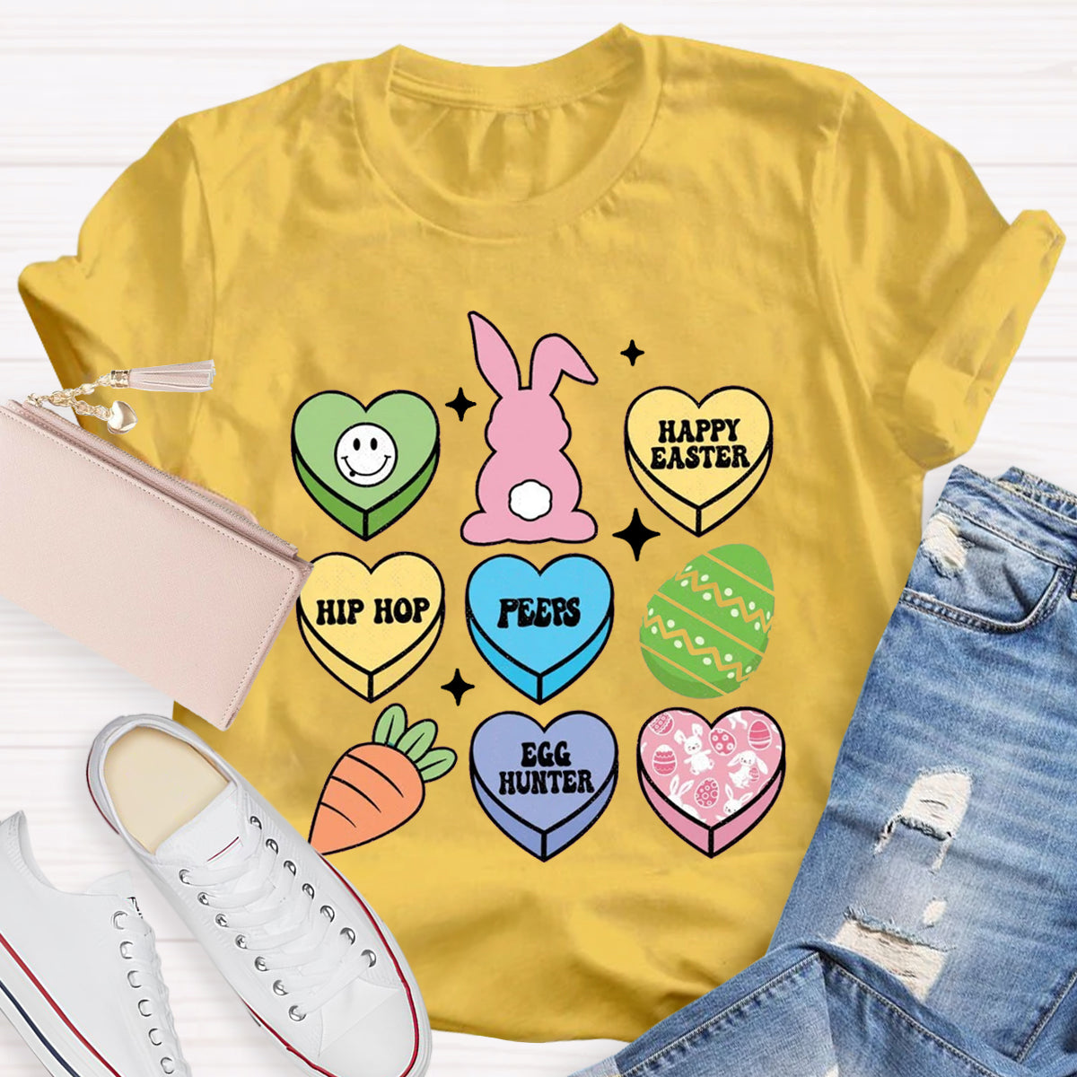 Happy Easter Cute Easter Bunny T-Shirt