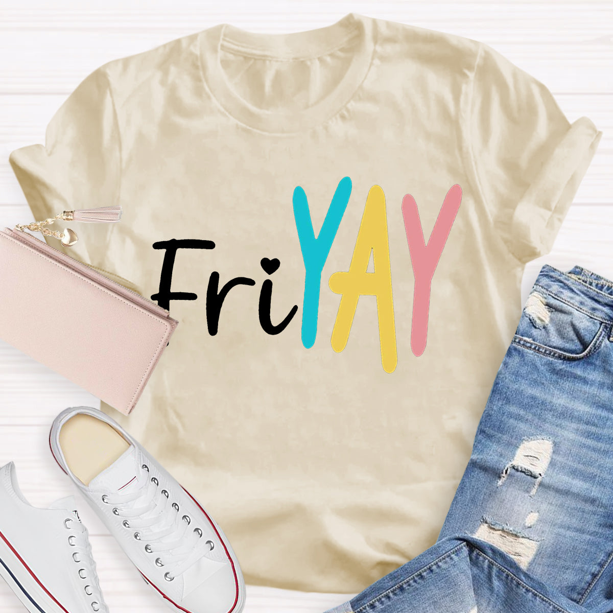 Yay Friyay Teacher T-Shirt