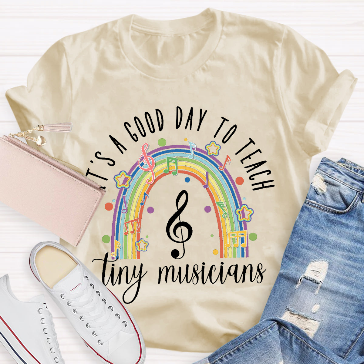 It'S A Good Day To Teach Tiny Musician Music Teacher T-Shirt