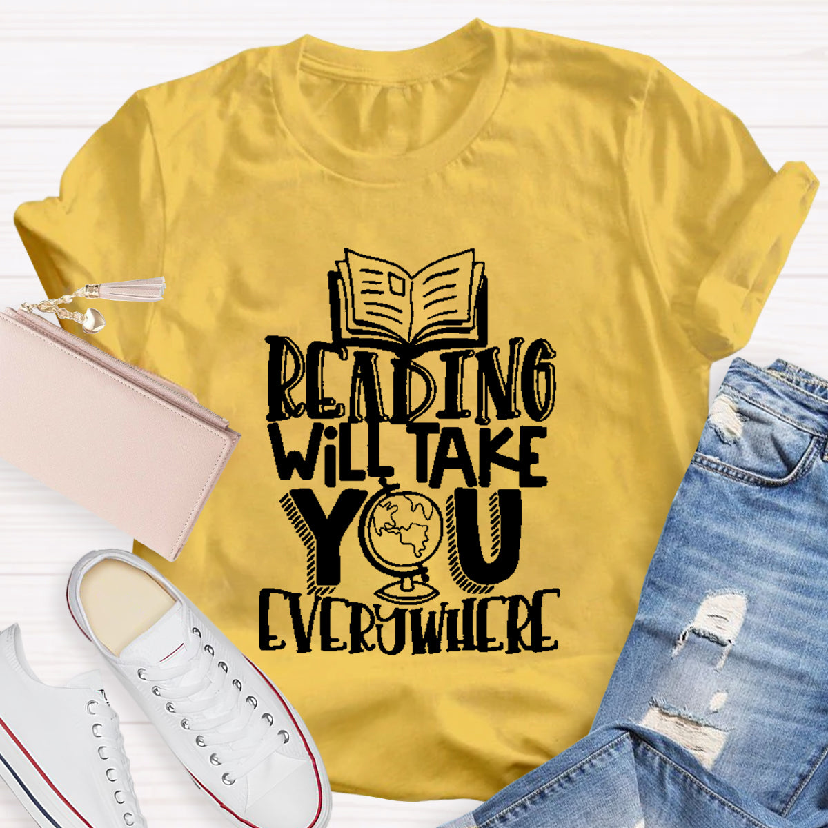 Reading Will Take You Everything T-Shirt