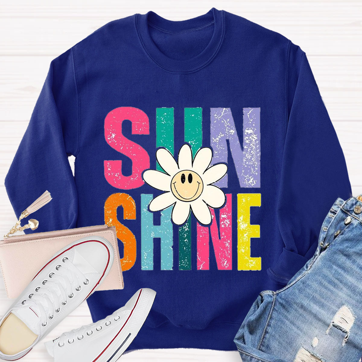 Positive Sunshine Teacher Sweatshirt