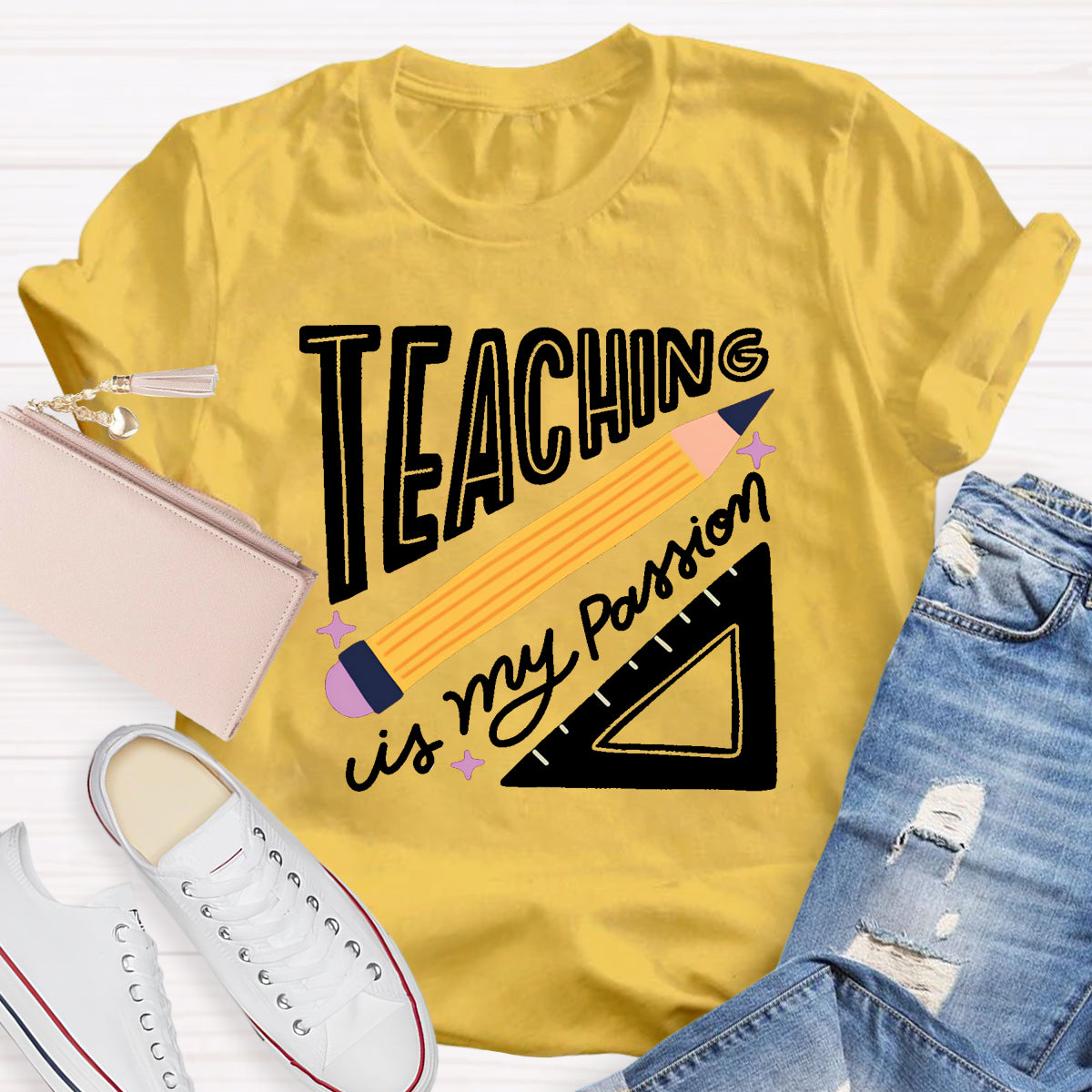 Teaching is My Passion Teacher T-Shirt