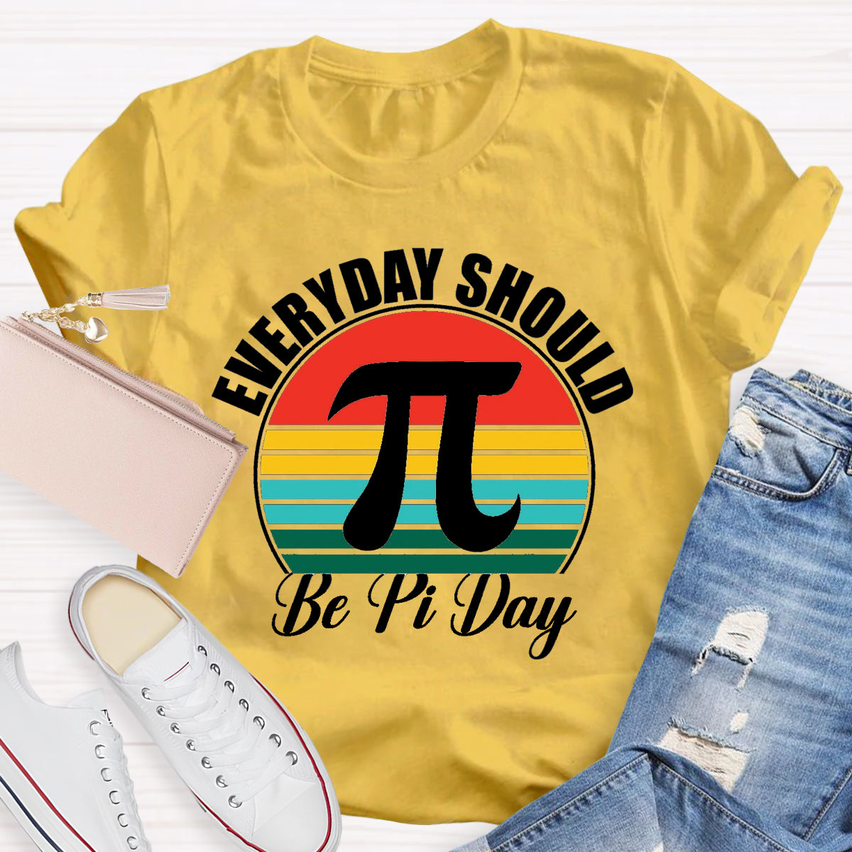 Everyone Should Be Pi Day Math Teacher T-Shirt