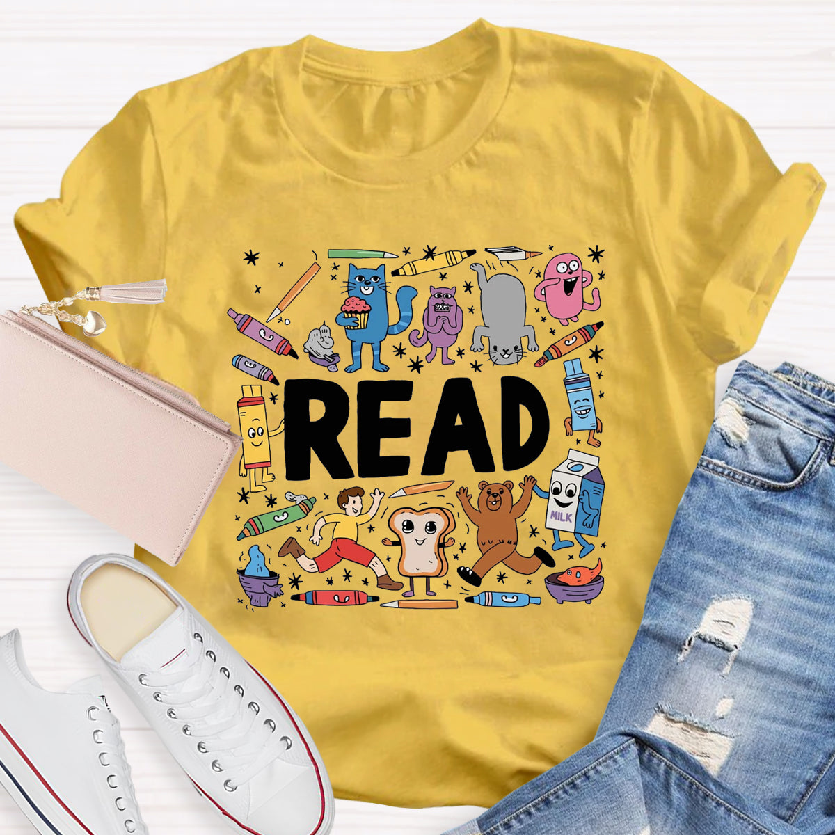 I Still Read Children's Books Teacher T-Shirt