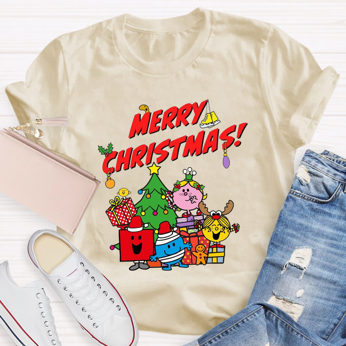 Merry Merry Little Miss Teacher T-Shirt