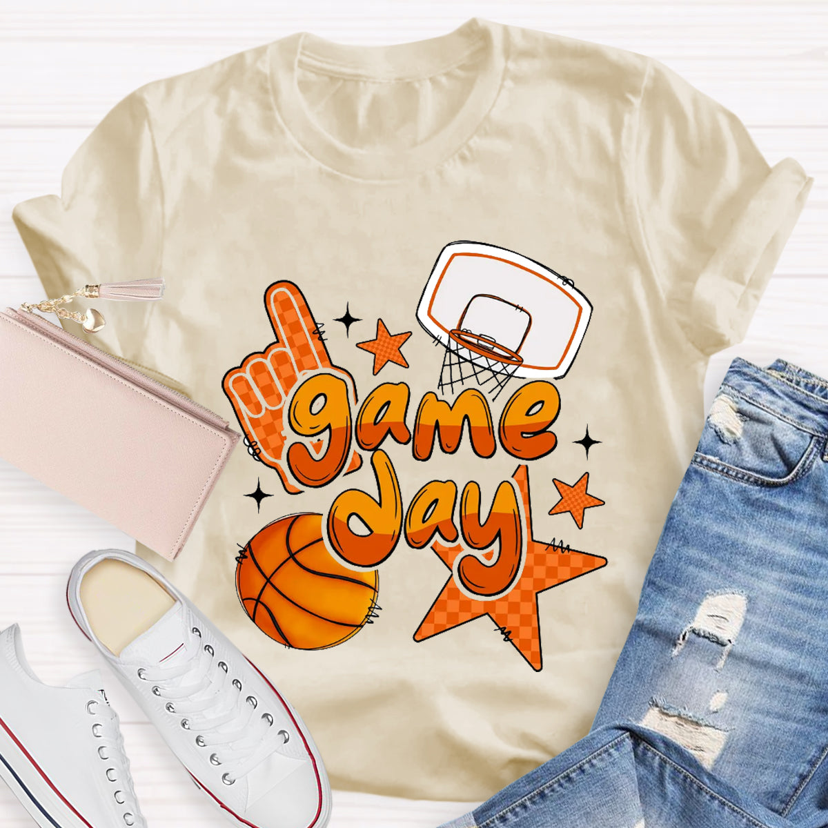 Basketball Game Day  T-Shirt