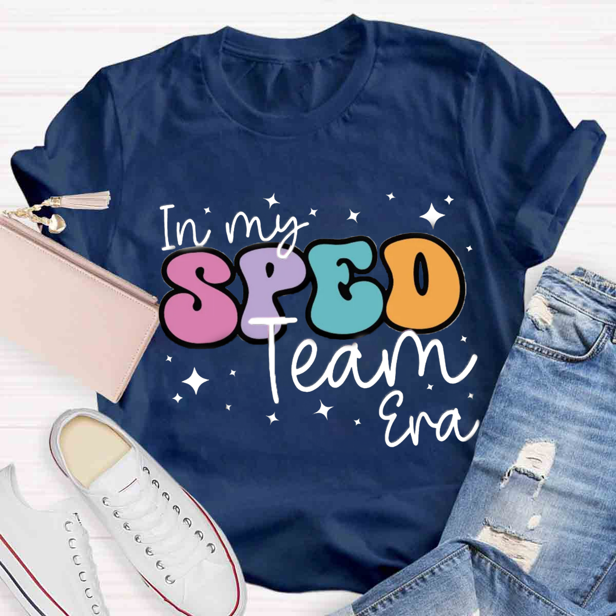 In My Sped Team Era Teacher T-Shirt