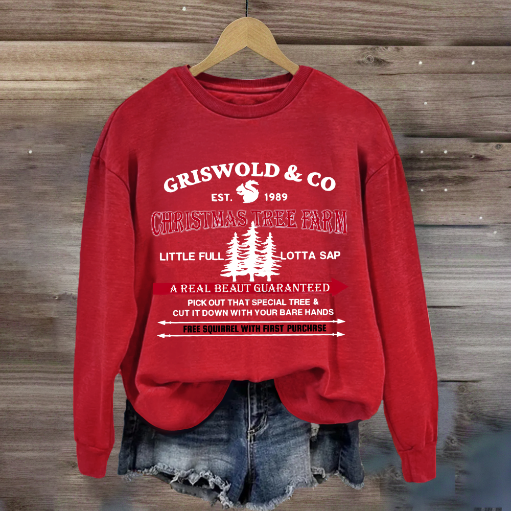 Griswold Co Christmas Tree Farm Sweatshirt