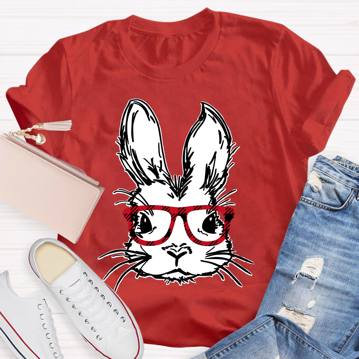 Glasses Bunny T-Shirt