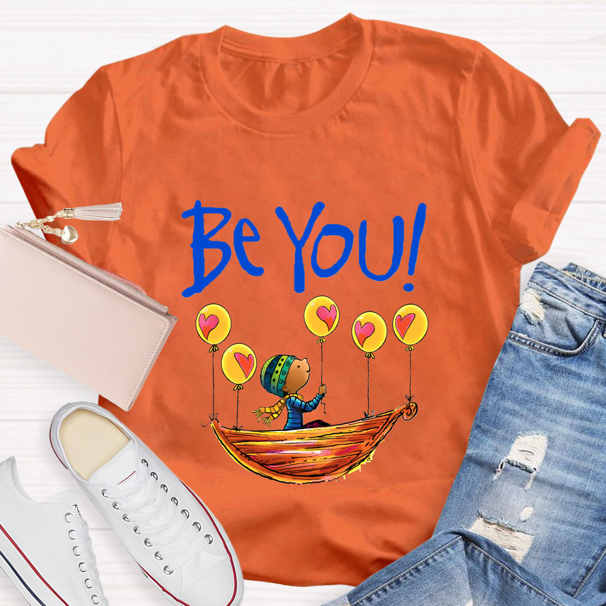 Be You Children's Books Teacher T-Shirt