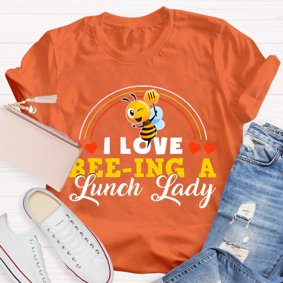 I Love Being A Lunch Lady T-Shirt