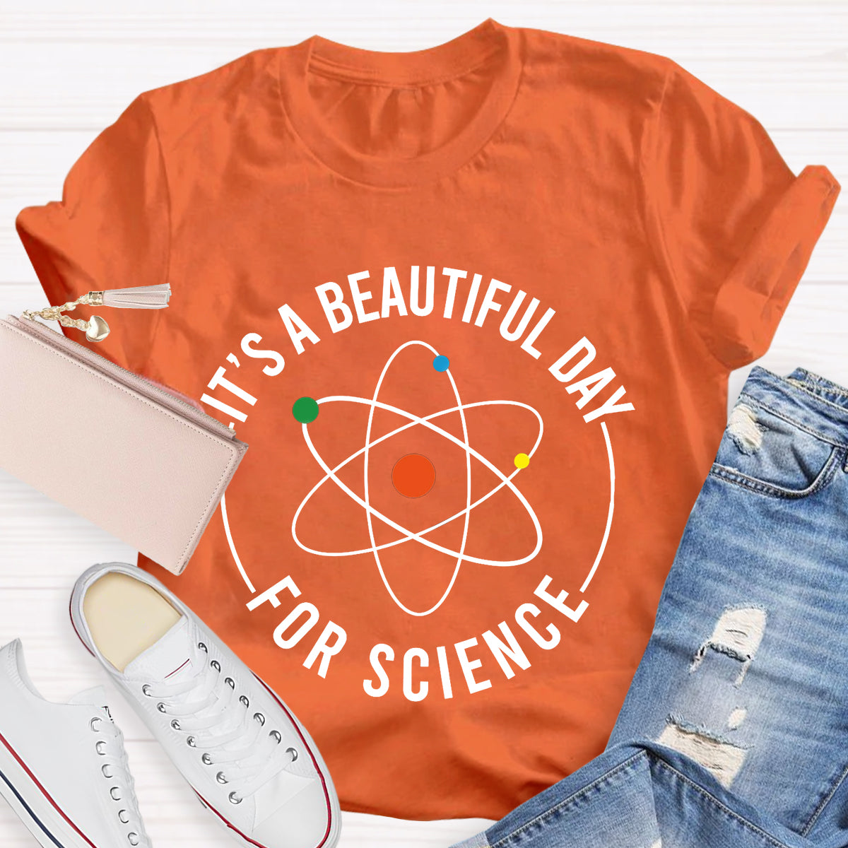 It'S A Beautiful Day For Science Teacher T-Shirt