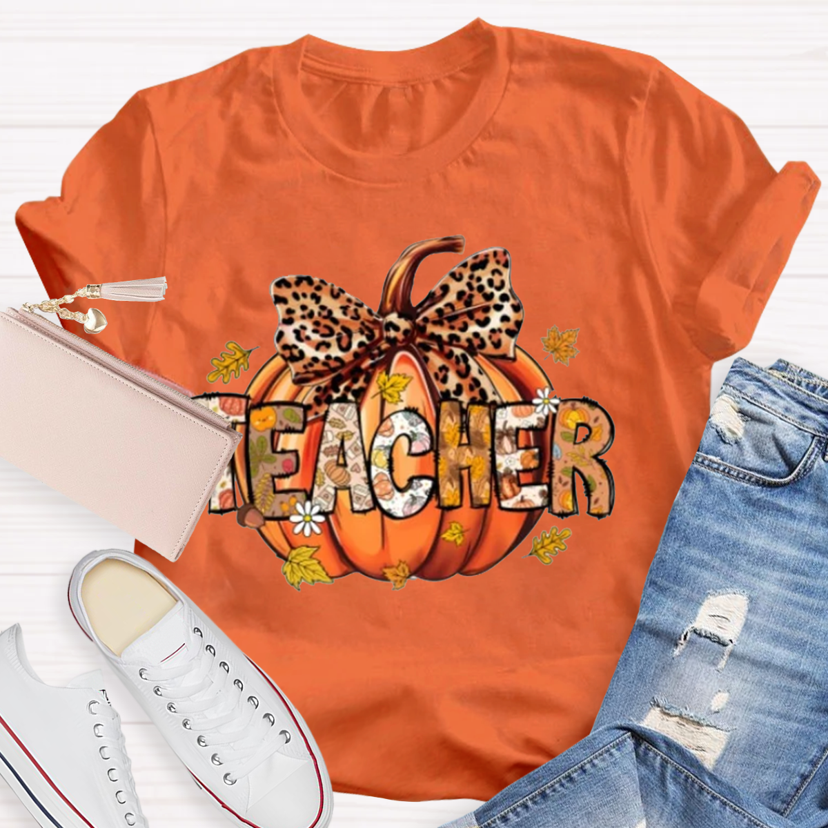 Teacher Pumpkin Teacher T-Shirt