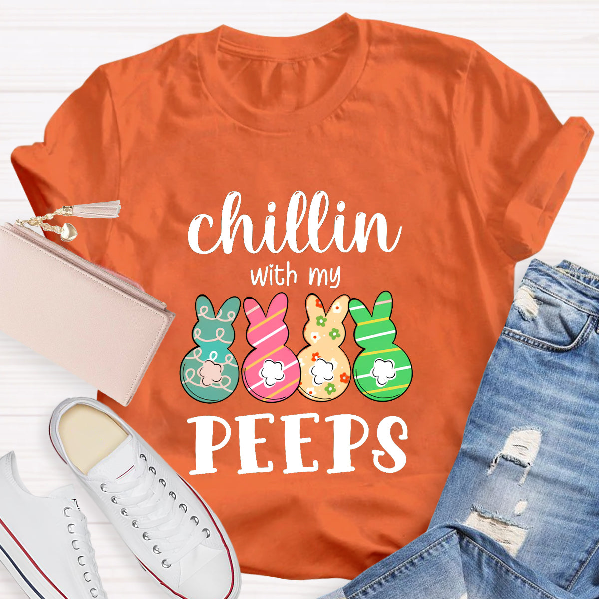 Chilling With My Cute Peeps T-Shirt