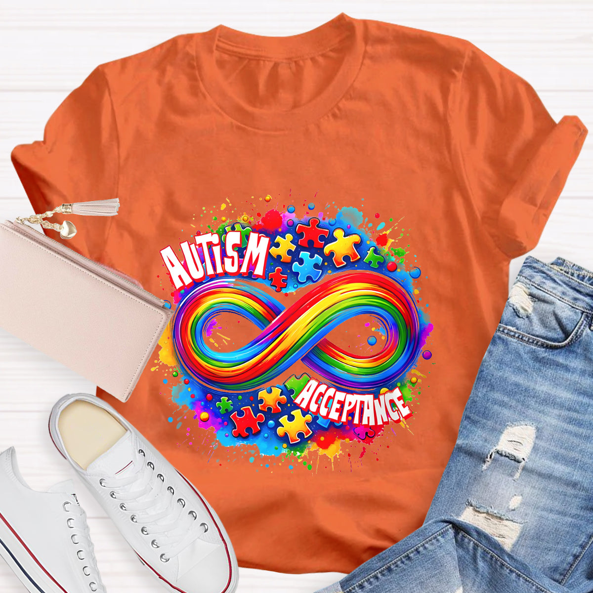 Colorful Infinity Symbol T-Shirt