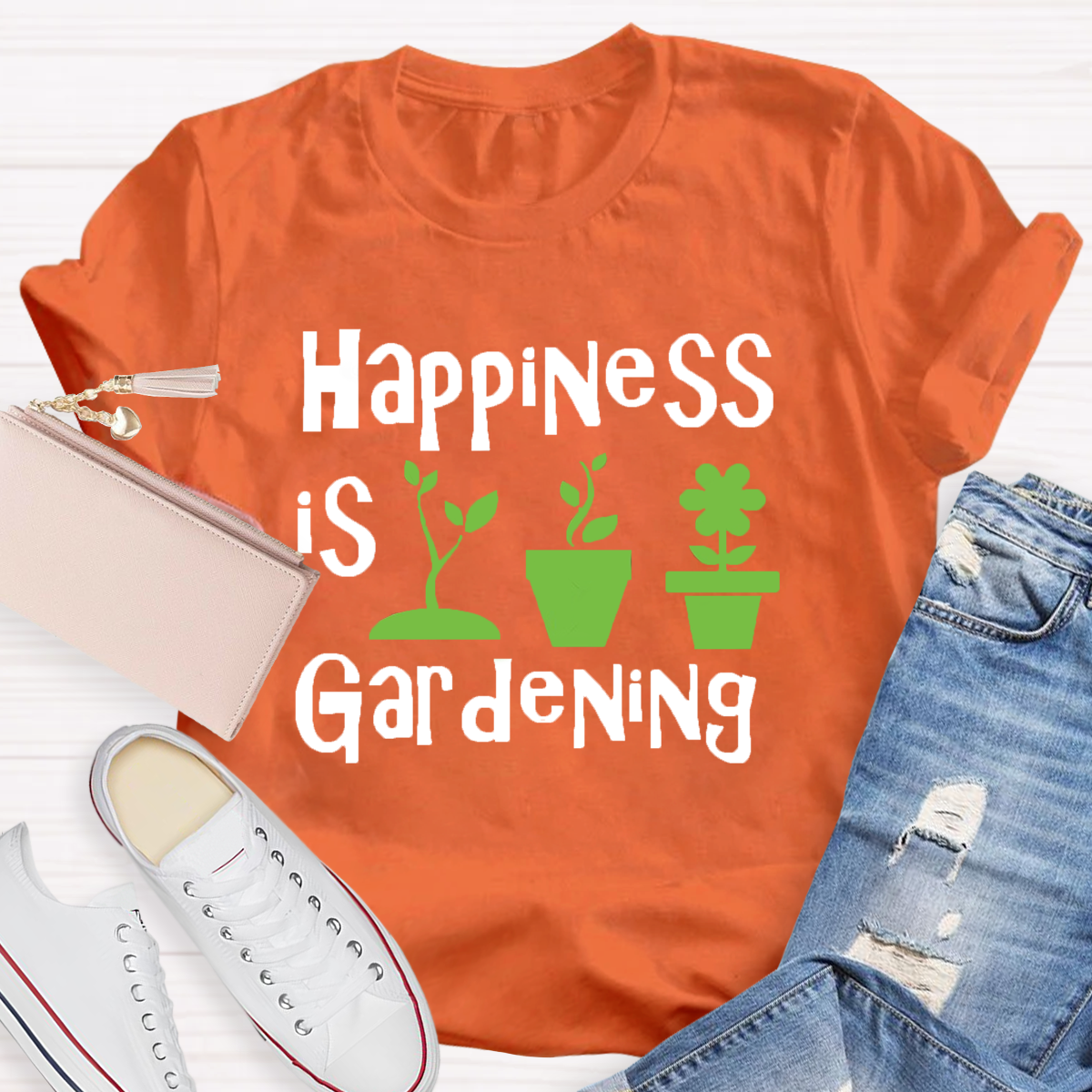 Happiness Is Gardening T-Shirt