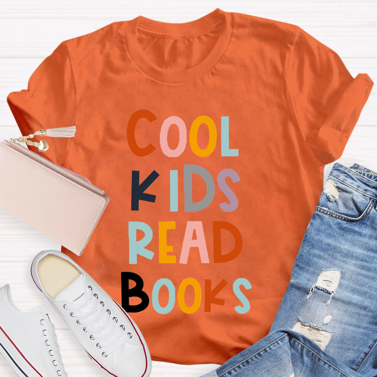 Cool Kids Read Books T-Shirt