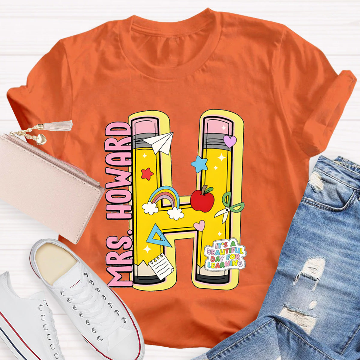 Personalized Teacher Name Mrs Howard T-Shirt