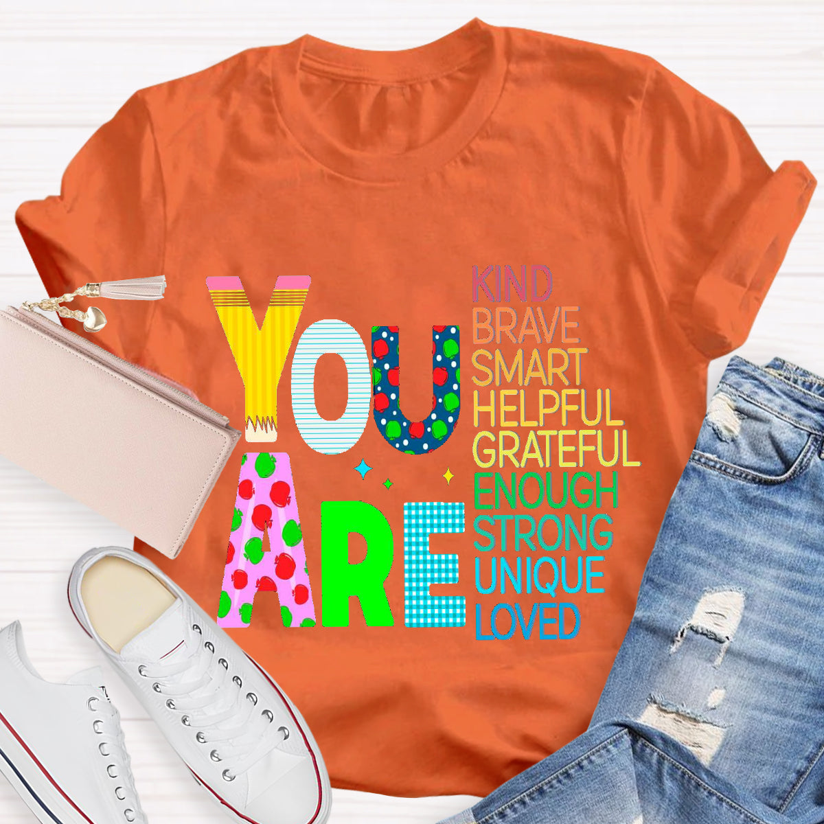 You Are Unique Loved Teacher T-Shirt