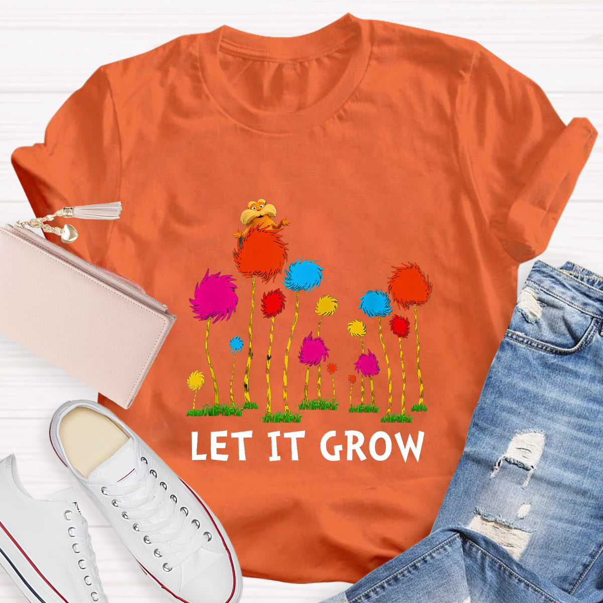 Let It Grow Teacher T-Shirt