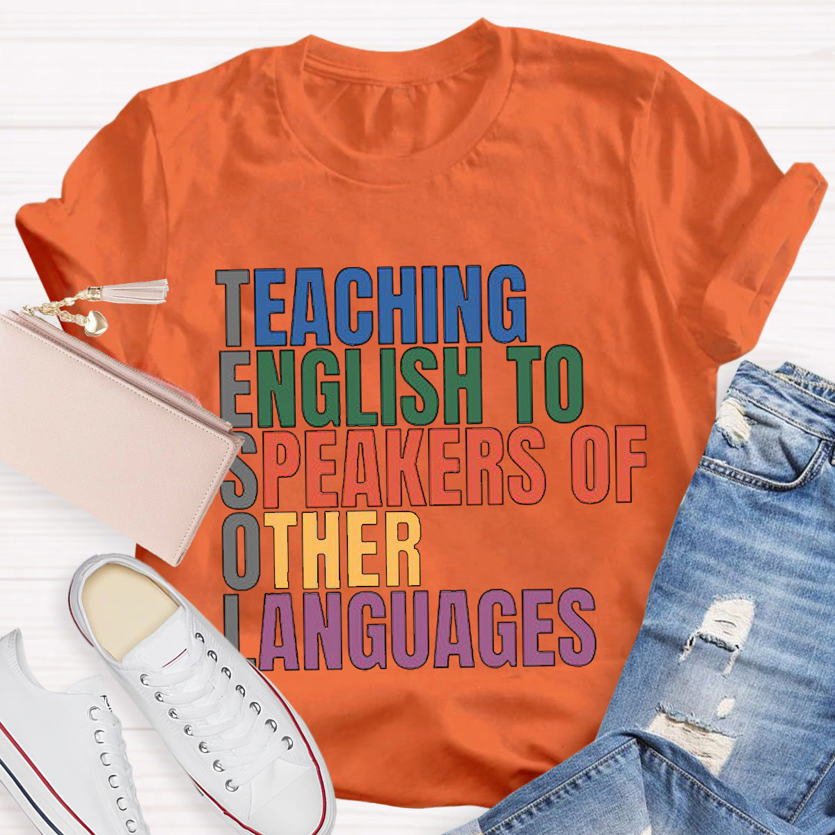 Teaching English to Speakers of Other Languages Teacher T-Shirt