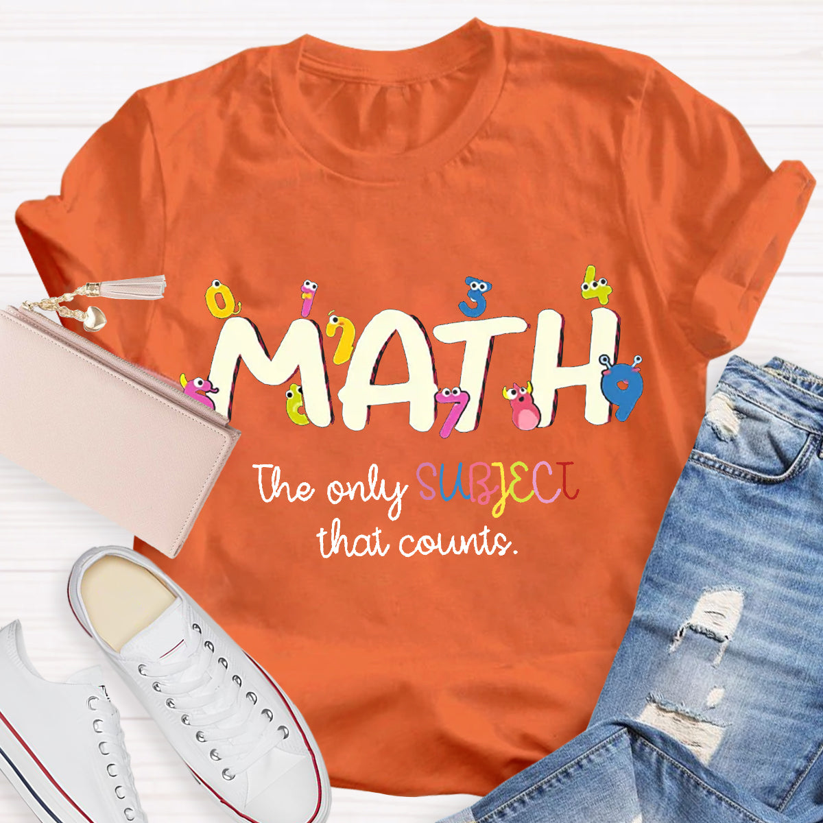 Math The Only Subject That Counts T-Shirt