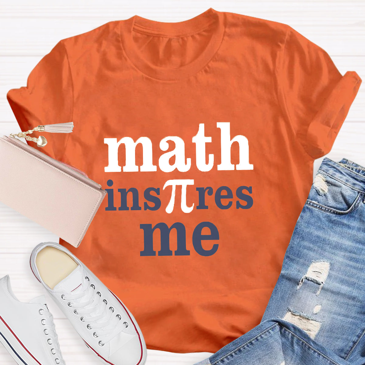 Math Inspire Me Math Teacher T-Shirt