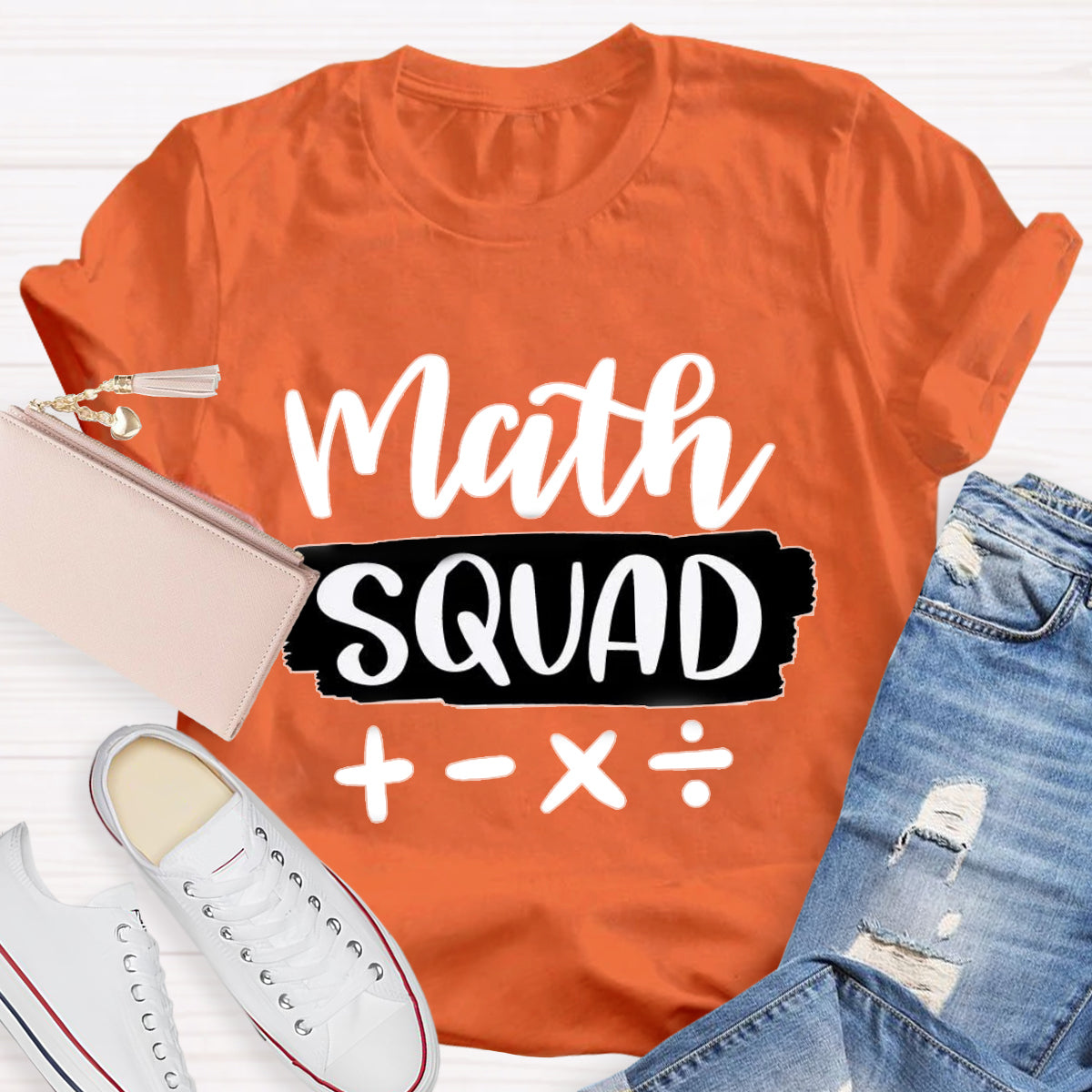 Math Squad Math Teacher T-Shirt