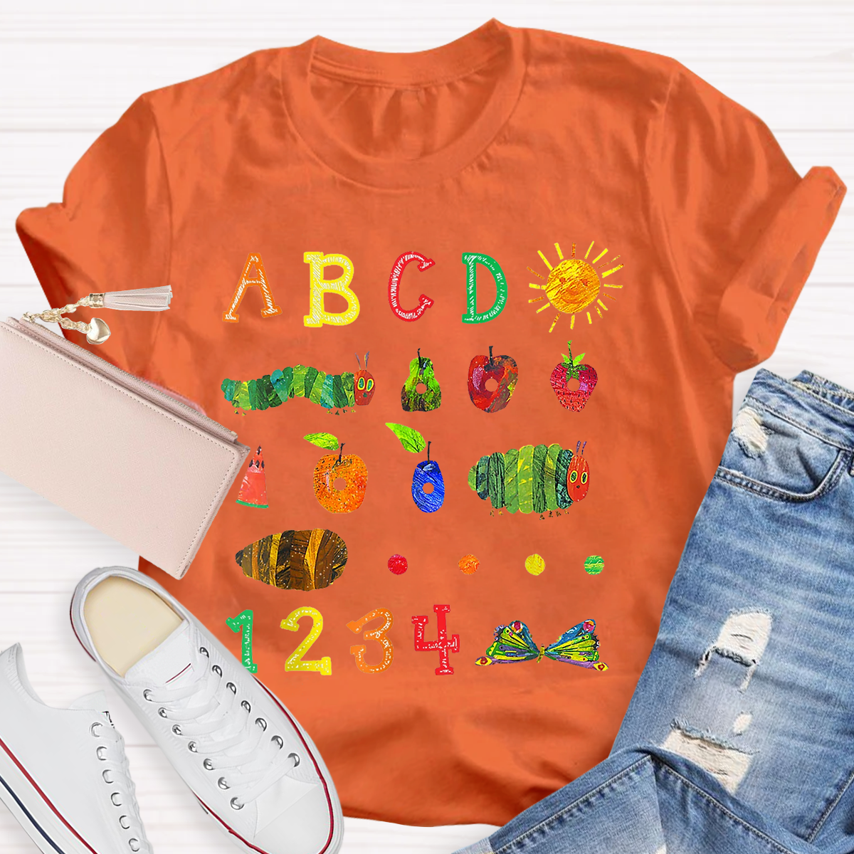 Animals Alphabet Teacher T-Shirt